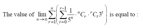A Limit Hidden Inside a Double Summation