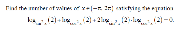 Logarithms with Trigonometric Bases